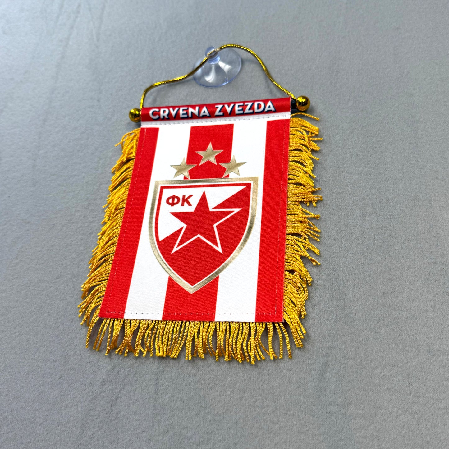 CRVENA ZVEZDA Window Flag with suction cups - For Cars