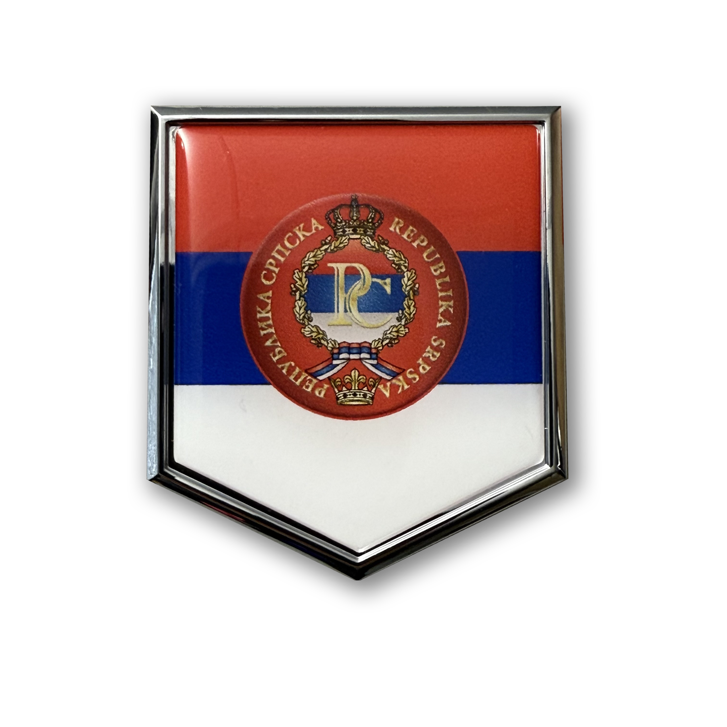 REPUBLIKA SRPSKA Emblem - For Cars or any flat smooth surface