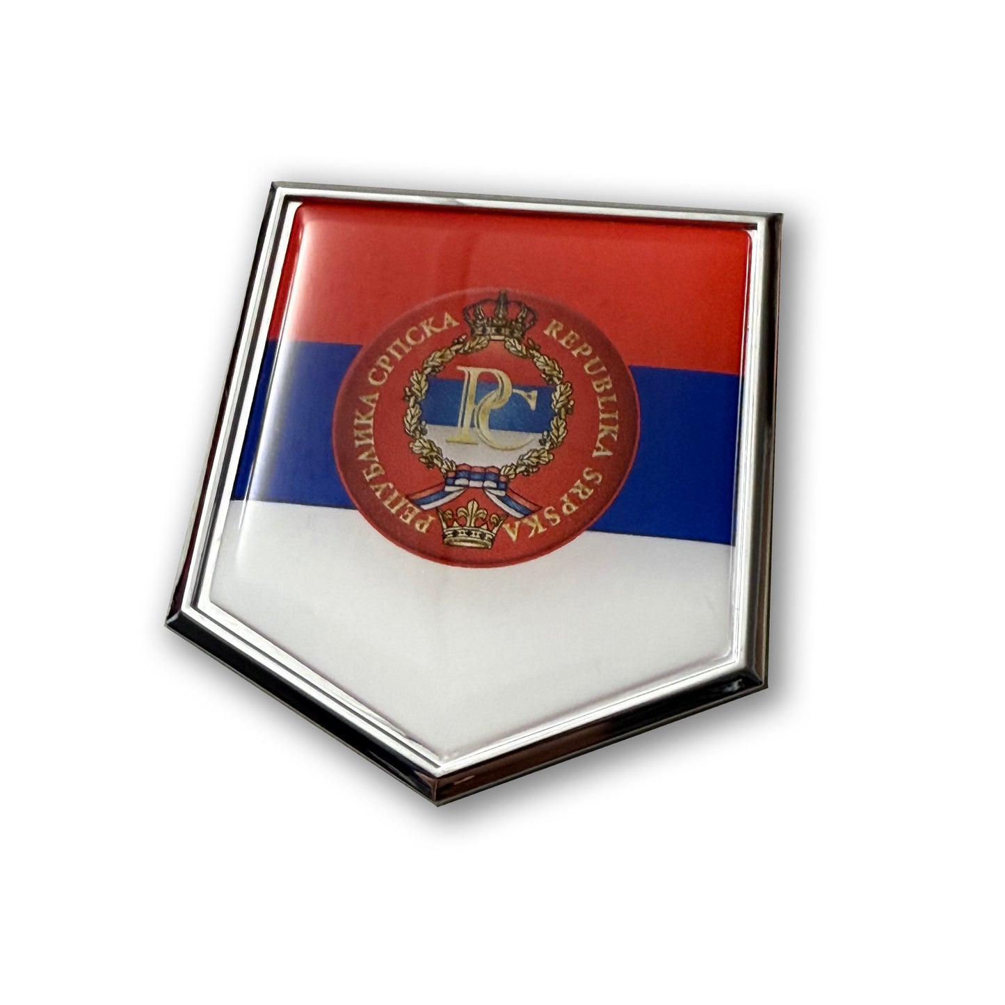 REPUBLIKA SRPSKA Emblem - For Cars or any flat smooth surface