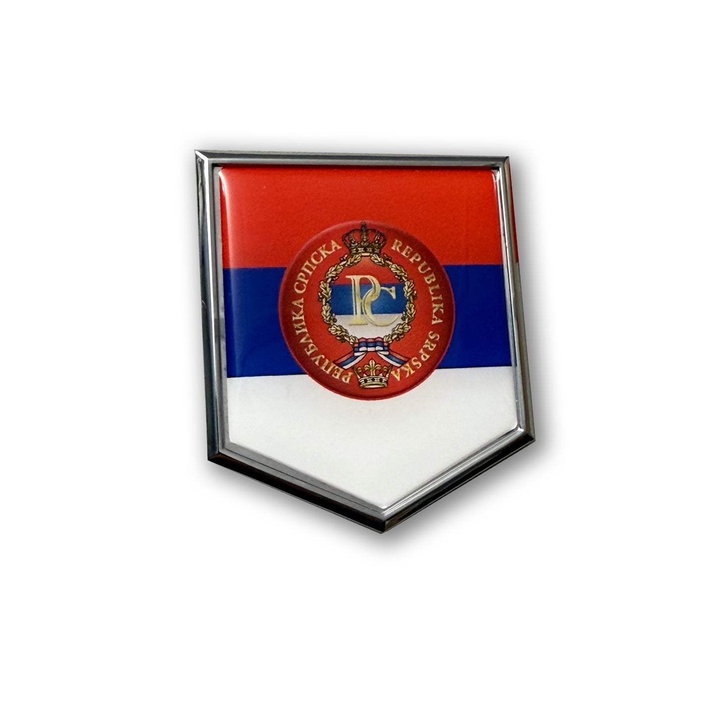 REPUBLIKA SRPSKA Emblem - For Cars or any flat smooth surface
