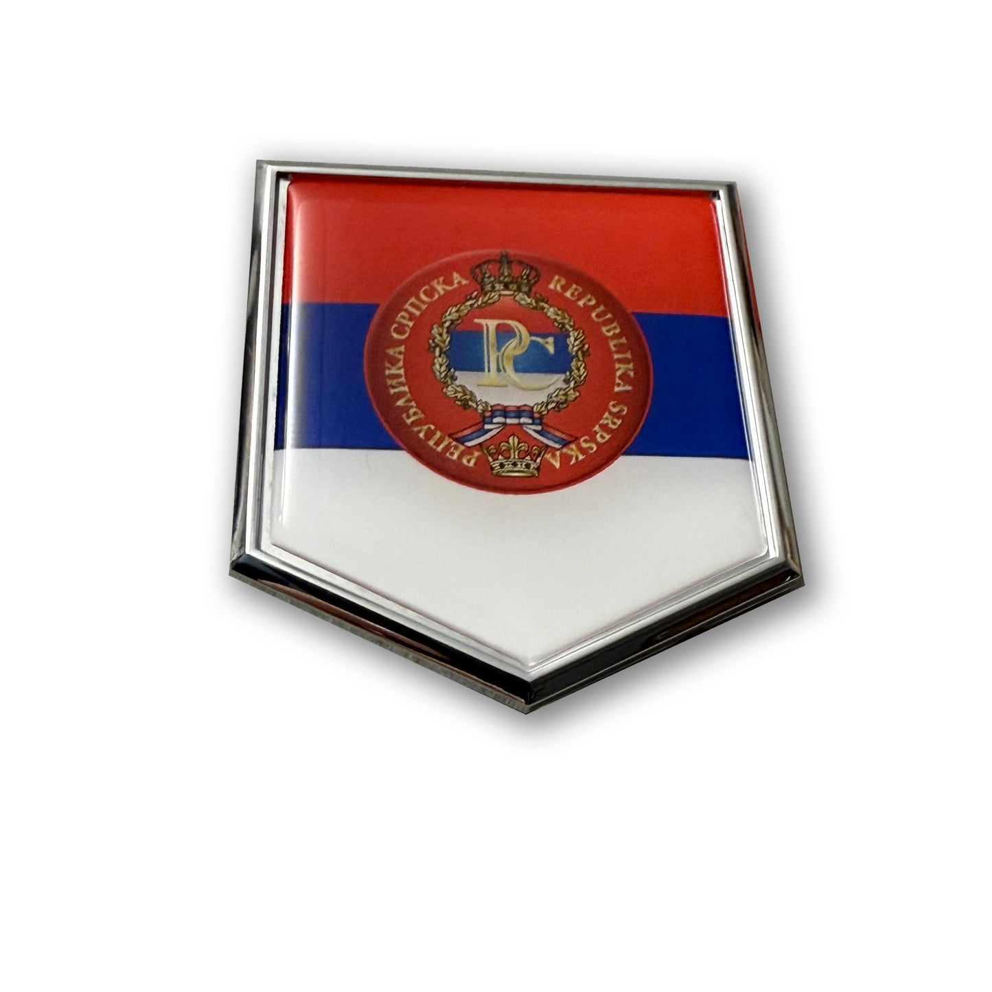 REPUBLIKA SRPSKA Emblem - For Cars or any flat smooth surface