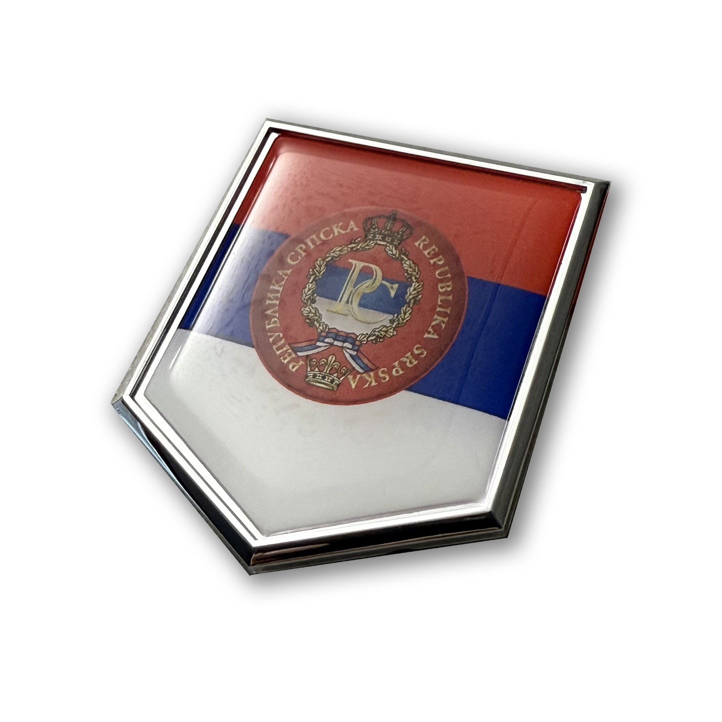 REPUBLIKA SRPSKA Emblem - For Cars or any flat smooth surface