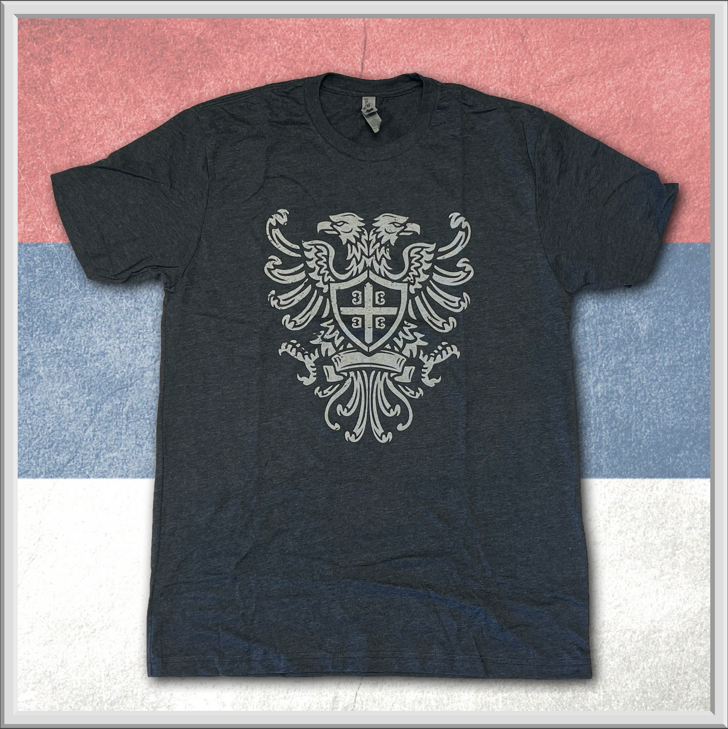 Sivi Orao - Gray Eagle Serbian T-Shirt