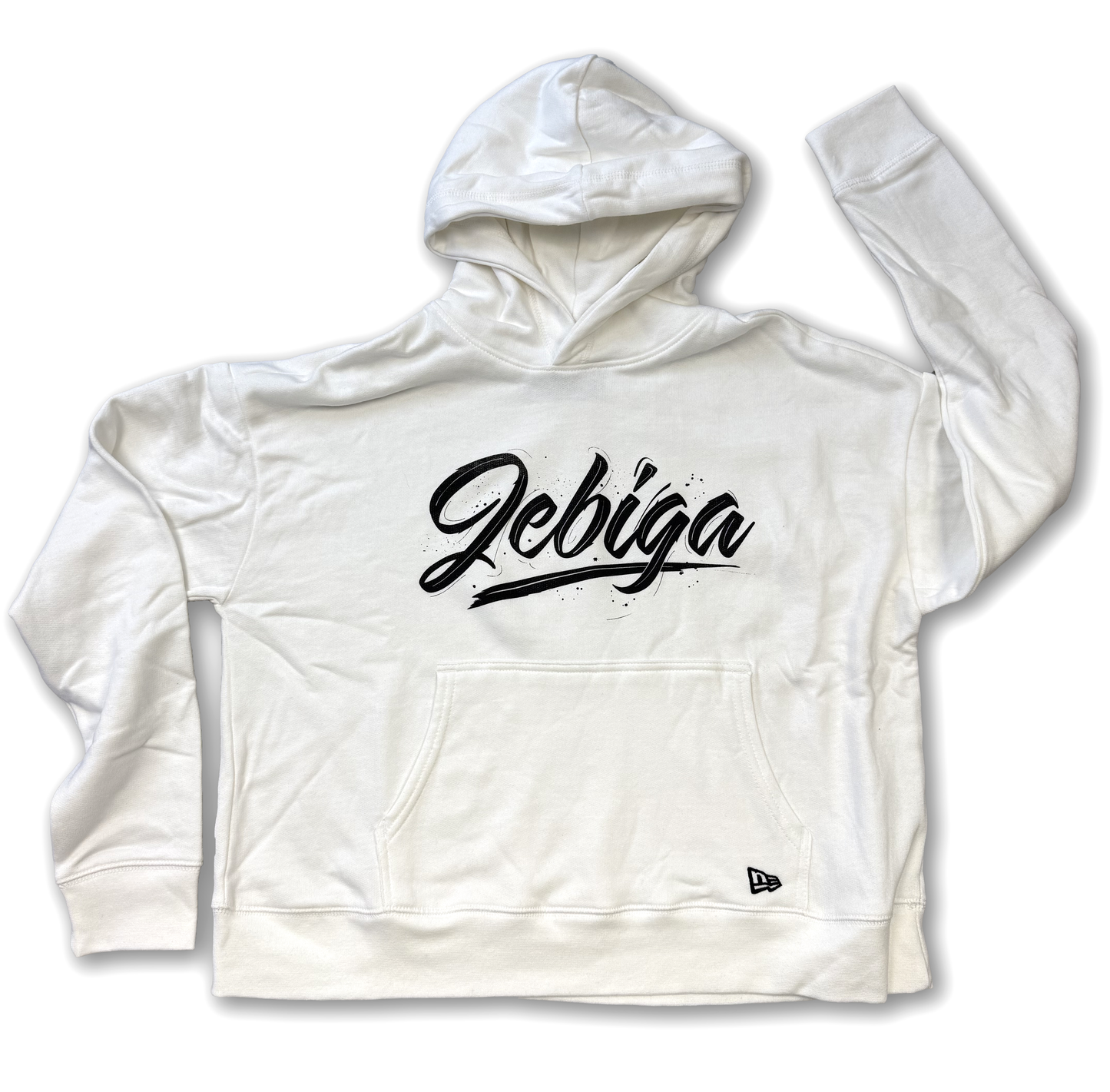 Jebiga za Dame - Jebiag Ladies Serbian Hoodie White New Era Brand