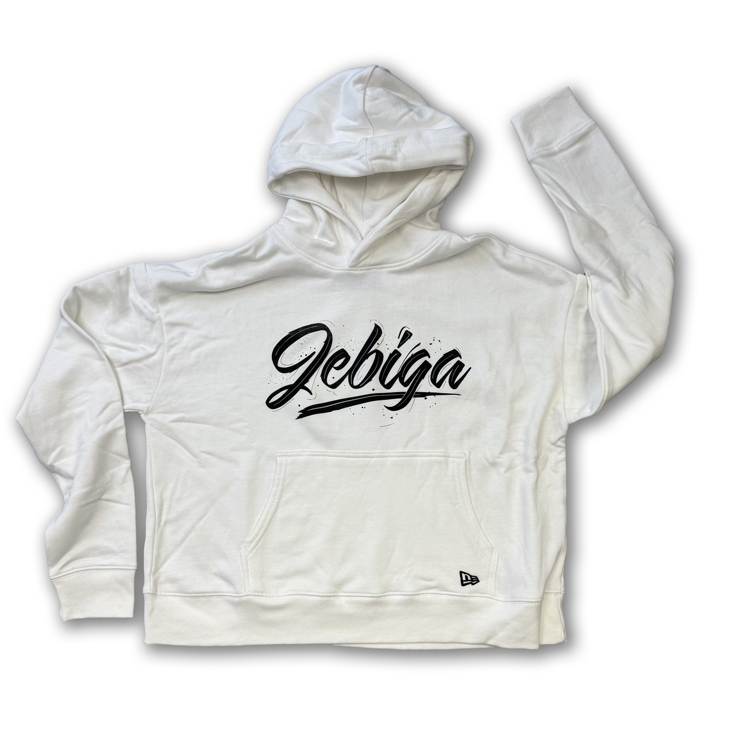 Jebiga za Dame - Jebiag Ladies Serbian Hoodie White New Era Brand