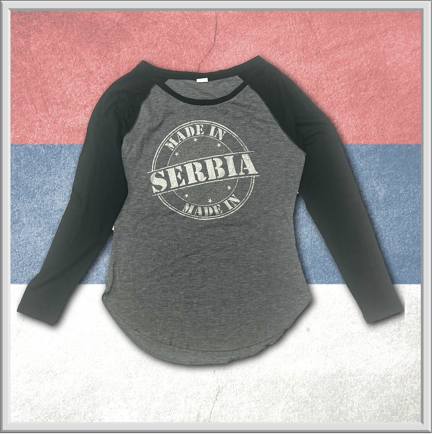 Made In Serbia -Napravljeno u Srbiji - Serbian T-Shirt Black