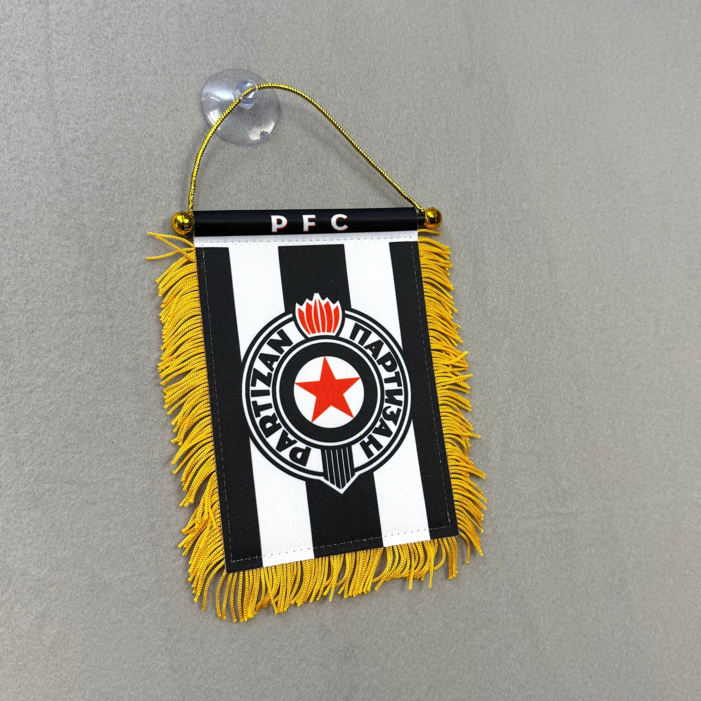 PARTIZAN - PFC- Window Flag with suction cups  - For Cars