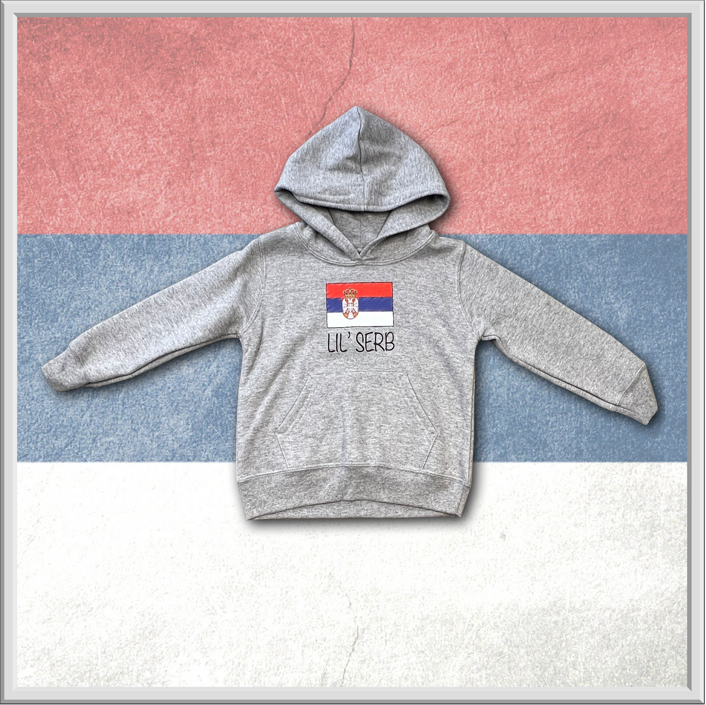 Lil' Serb -Mali Srbin - Serbian Hoodie shirt for Lil' Serbs