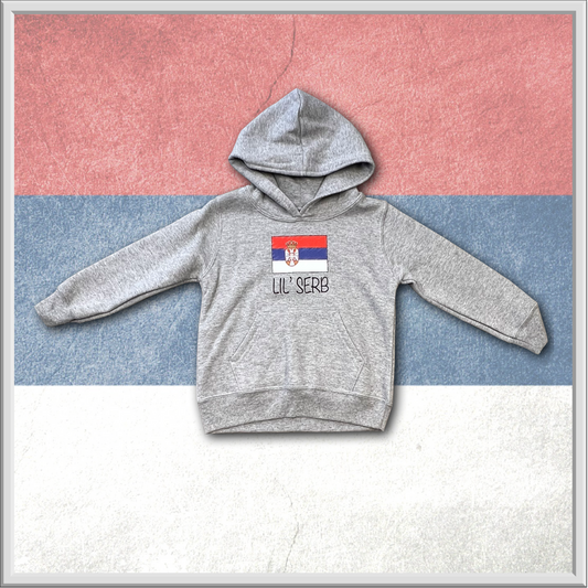 Lil' Serb -Mali Srbin - Serbian Hoodie shirt for Lil' Serbs