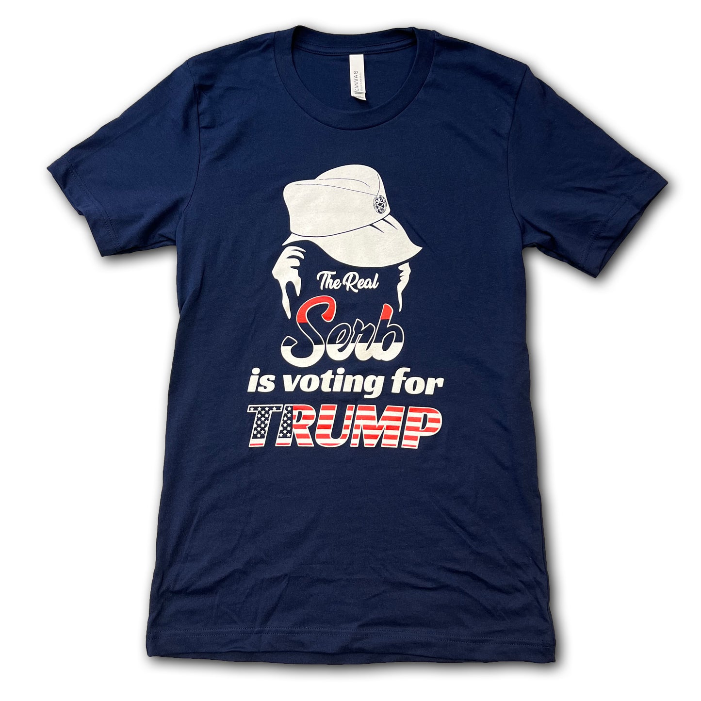 The Real Serb is voting for TRUMP - Serbian T-Shirt